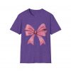 2846314693880054837_2048.jpeg Be Happy Everyday T-Shirt — Pink Bow Graphic Tee