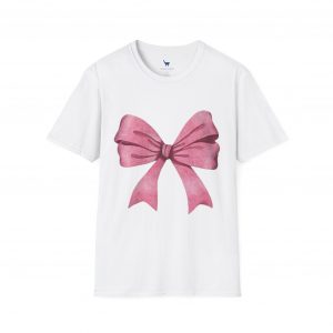 8044491631452483468_2048.jpeg Be Happy Everyday T-Shirt — Pink Bow Graphic Tee
