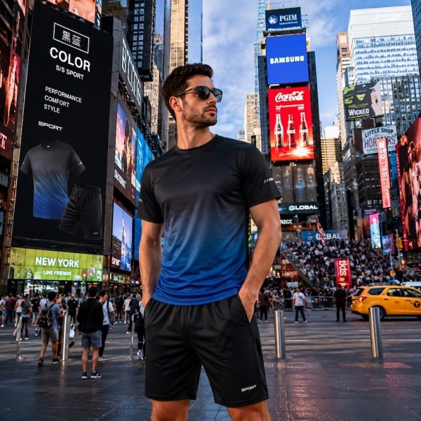 Men’s 2-Piece Quick-Dry Sportswear Set