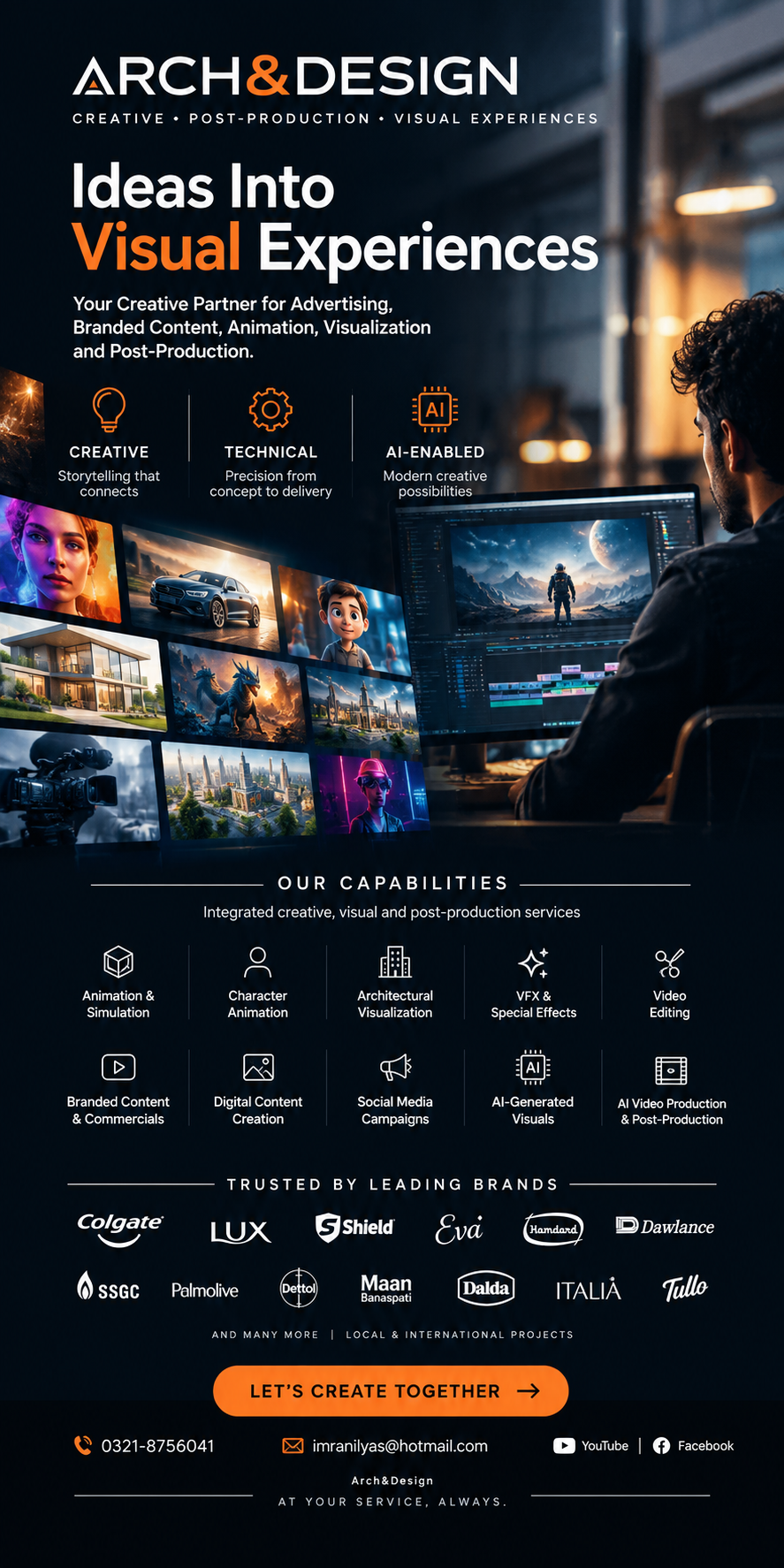 Arch&Design - Creative, Post-Production & Visual Experiences