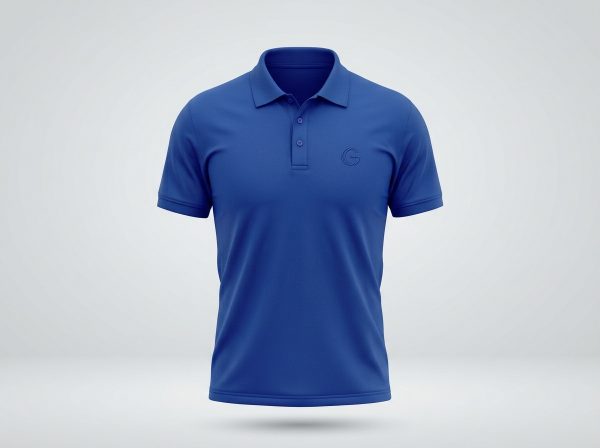 blue polo Custom Logo Polo Shirt | Personalized Polo